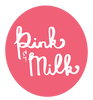 Pink and milk
